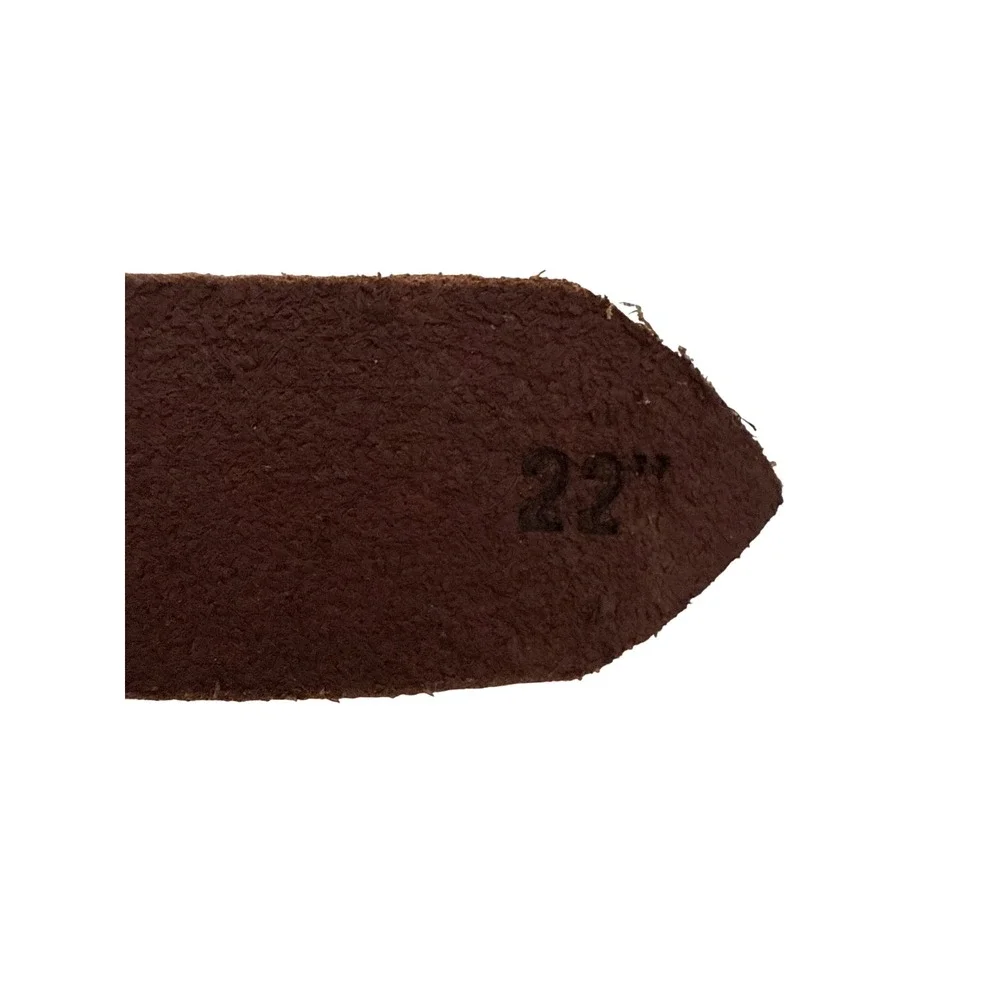 Retriever Large Brown Leather Dog Collar 1 x‎ 22 Inch Made in USA 2108 LAT22 NEW